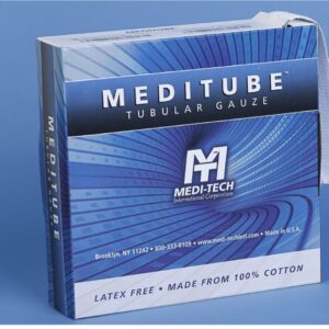 Tubular Retainer Dressing Meditube Cotton 5 Inch X 50 Yard Size 6 White Torso NonSterile