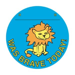 pdc 250 per Unit I Was Brave Today Sticker 2 Inch
