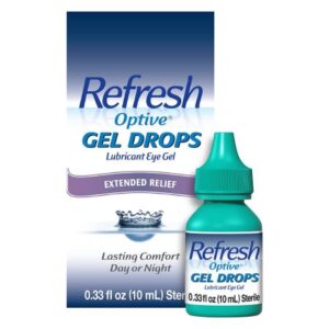 Eye Lubricant Refresh Optive Extended Therapy 0.33 oz. Gel Eye Drops
