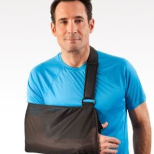 Shoulder Sling Breg Essential X-Large Mesh Fabric D-Ring / Hook and Loop Strap Closure Envelope Left or Right Arm