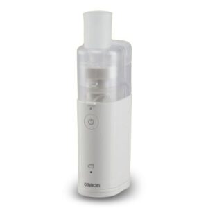 Omron Handheld Compressor Nebulizer System Small Volume Medication Cup Adult / Pediatric Aerosol Mask Delivery