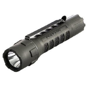 Flashlight Polytac LED CR123A Lithium 2 Batteries