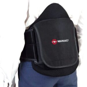 Back Brace Tailback 50 One Size Fits Most Hook and Loop with Single Pulley System Closure 25 to 56 Inch Waist Circumference Adult