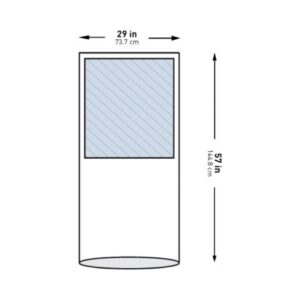 Mayo Stand Cover McKesson 29.5 X 57 Inch For Mayo Stand