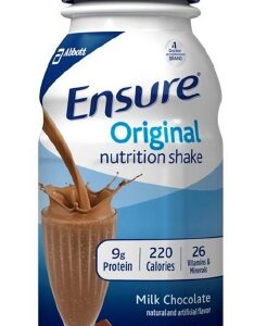 Oral Supplement Ensure Original Shake Milk Chocolate Flavor Liquid 8 oz. Bottle