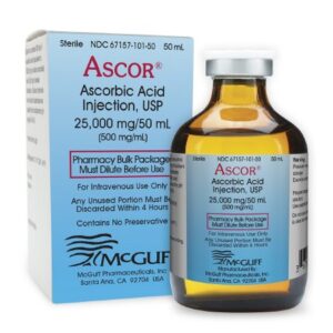 ASCOR Ascorbic Acid 500 mg / mL Injection 50 mL