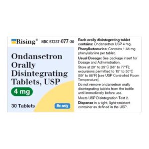 Ondansetron 4 mg Tablet 30 Tablets