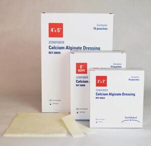 Alginate Dressing Zenifiber 4 X 5 Inch Rectangle