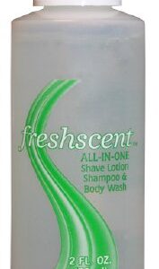 Shampoo and Body Wash Freshscent All-In-One 2 oz. Bottle Scented