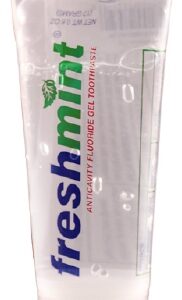 Toothpaste Freshmint Mint Flavor .6 oz. Tube