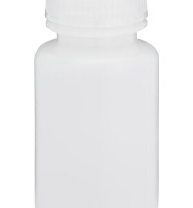 Laboratory Bottle Diamond RealSeal Round / Wide Mouth HDPE 60 mL (2 oz.)