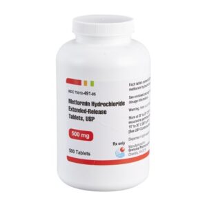 Metformin HCl 500 mg Tablet 500 Tablets