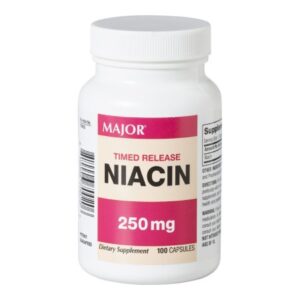 Dietary Supplement Major 250 mg Strength Capsule 100 per Bottle
