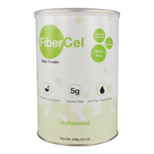 Oral Supplement FiberCel Unflavored Powder 12 oz. Can