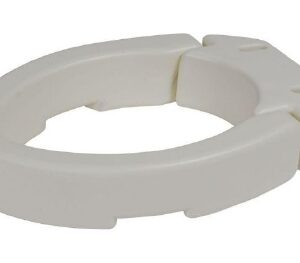 Hinged Raised Toilet Seat drive 3-1/2 Inch Height Elongated 250 lbs. Weight Capacity