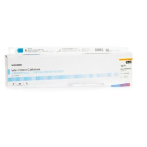Urethral Catheter McKesson Straight Tip Hydrophilic Coated PVC 16 Fr. 16 Inch