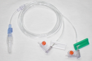 Subcutaneous Infusion Set Alimed Multi-Lumen 27 Gauge X 2 12 mm 36 Inch Tubing Without Port