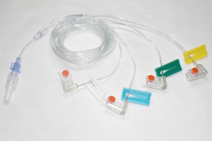 Subcutaneous Infusion Set Alimed Multi-Lumen 27 Gauge X 4 6 mm 36 Inch Tubing Without Port