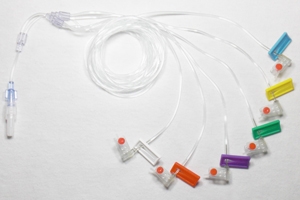 Subcutaneous Infusion Set Alimed Multi-Lumen 27 Gauge X 6 9 mm 36 Inch Tubing Without Port
