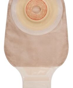 Ostomy Pouch Esteem+ One-Piece System Soft Convex V1, Trim to Fit 3/4 to 1-7/8 Inch Stoma Drainable