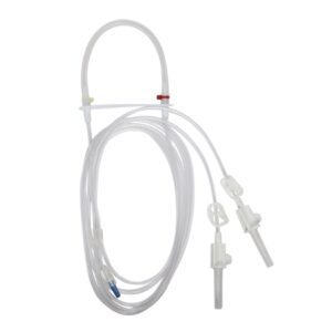 IV Pump Set PharmAssist Pump Without Ports Without Filter 161 Inch Tubing Solution