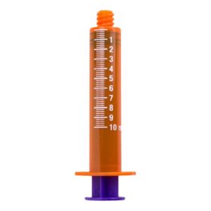 Oral Medication Syringe Vesco 10 mL Enfit Tip Without Safety