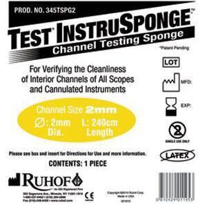 Channel Cleaning Verification Sponge Test InstruSponge