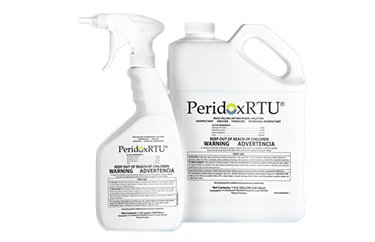 Surface Disinfectant Cleaner PeridoxRTU Sporicidal Peroxide Based Manual Pour Liquid 1 gal. Jug Vinegar Scent Sterile