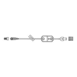 IV Extension Set McKesson Standard Bore 9 Inch Tubing 1.2 Micron Filter Sterile