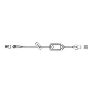 IV Extension Set McKesson Standard Bore 10 Inch Tubing 0.2 Micron Filter Sterile