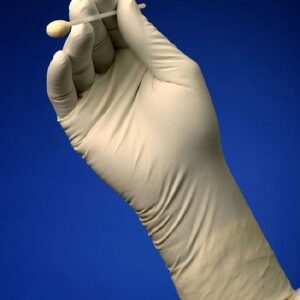 Cleanroom Glove TechNiGlove International STN200P Series Small Nitrile White 12 Inch Beaded Cuff Sterile Pair