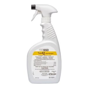 Surface Disinfectant Cleaner TexQ Quaternary Based Trigger Spray Liquid 22 oz. Bottle Unscented Sterile