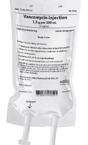 Vancomycin / Water 1.5 Gram Intravenous Injection 300 mL