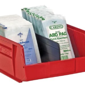 Bin Divider Quantum Black Plastic