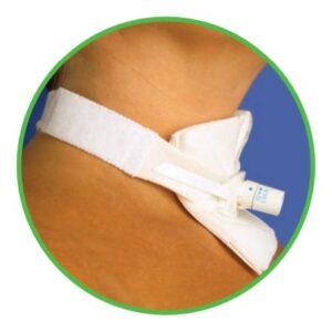 Tracheostomy Tube Holder TRACH-TIE 1-1/2 X 28 Inch Bariatric Adult