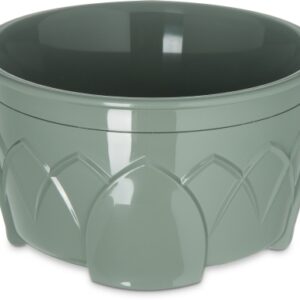 Insulated Bowl Dinex Fenwick Sage Single Use Polyethylene / Urethane Foam 4-1/2 Dia X 2-1/2 H Inch
