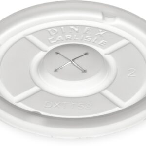 Drinking Tumbler Lid Dinex Translucent Disposable