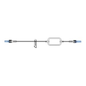 IV Extension Set McKesson Small Bore 60 Inch Tubing 0.2 Micron Filter Sterile