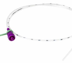 Gastro-Duodenal Feeding Tube Nutrisafe 2 8 Fr. 75 cm Tube Polyurethane