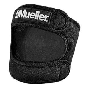 Knee Strap Mueller Sport Care One Size Fits Most Wraparound / Hook and Loop Strap Closure 12 to 18 Inch Knee Circumference Left or Right Knee