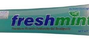 Toothpaste Freshmint Mint Flavor 3 oz. Tube