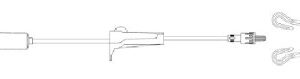 IV Extension Set AMSafe 40 Inch Tubing Without Filter Sterile