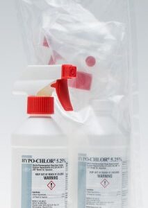 Surface Disinfectant Cleaner Hypo-Chlor 5.25% Trigger Spray Liquid 16 oz. Bottle Chlorine Scent Sterile