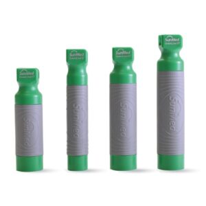 Laryngoscope Handle GreenLine/D Fiber Optic Textured Grip