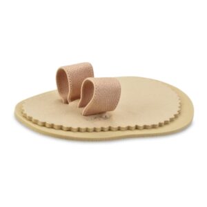 Toe Splint Silipos Double Loop Toe Splint One Size Fits Most Pull-On Foot