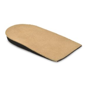 Heel Lift Silipos Adjustable Leg Lift Felt / Foam Black / Brown
