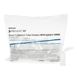 Safety Blood Collection Tube Holder McKesson Prevent HT For 13 and 16 mm Blood Collection Tubes