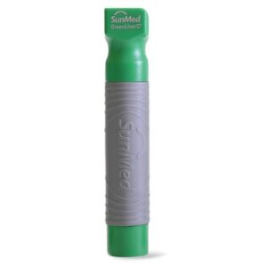 Laryngoscope Handle GreenLine/D Greenline FiberOptic Penlight Handle