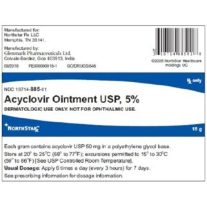 Acyclovir 5% Ointment 15 Gram