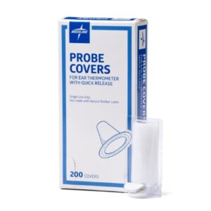 Tympanic Thermometer Probe Cover For use with Tympanic Thermometers 20 per Box